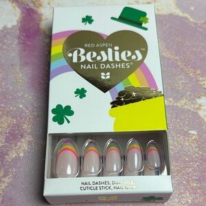 Red Aspen Nail Dashes - Looking For Leprechaun Loot, Orla
